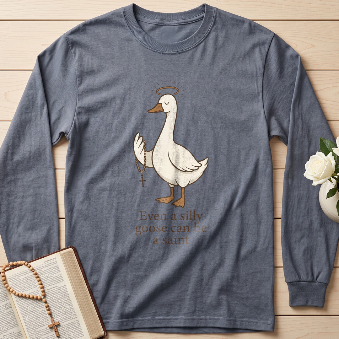 Even a silly goose can be a saint 01