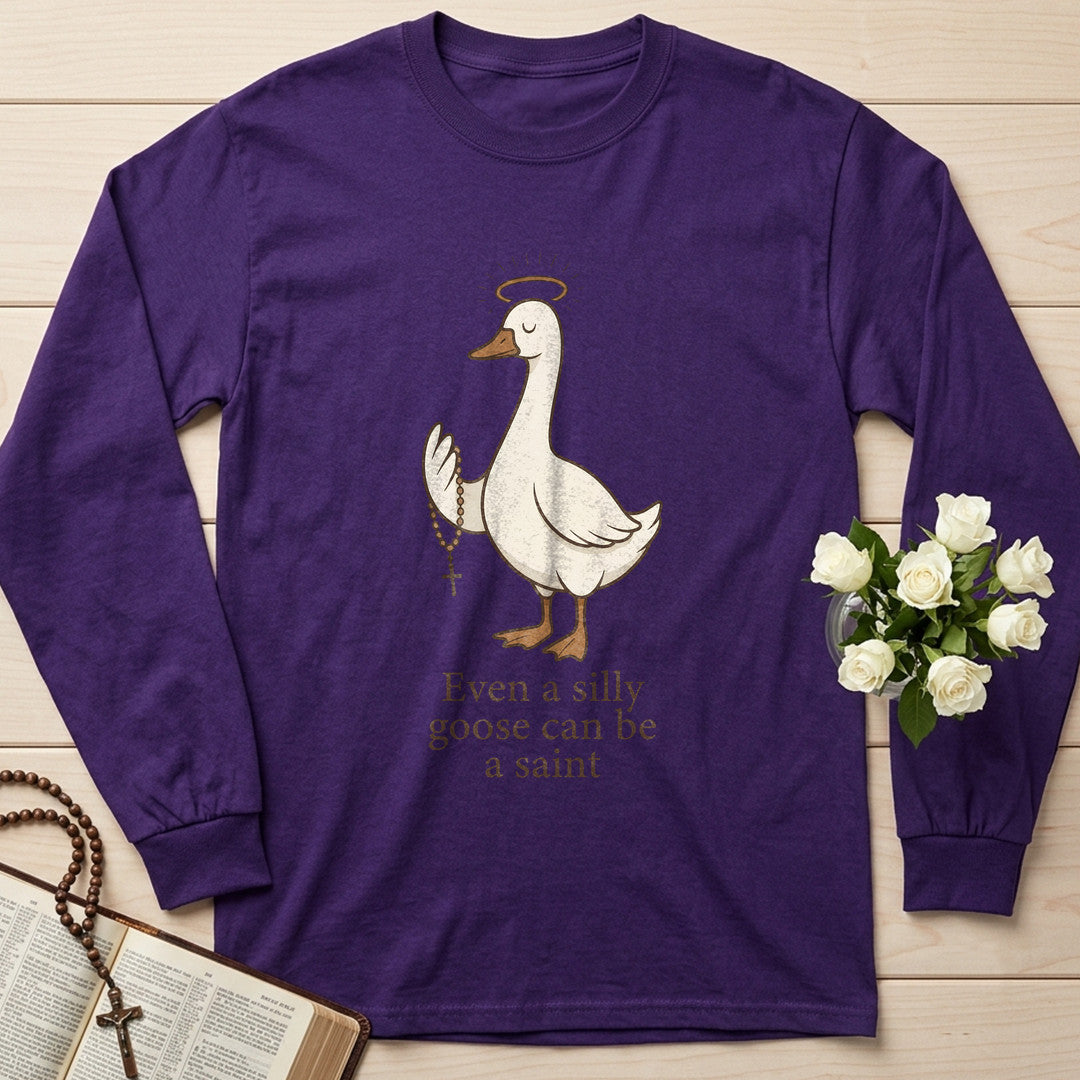 Even a silly goose can be a saint 01