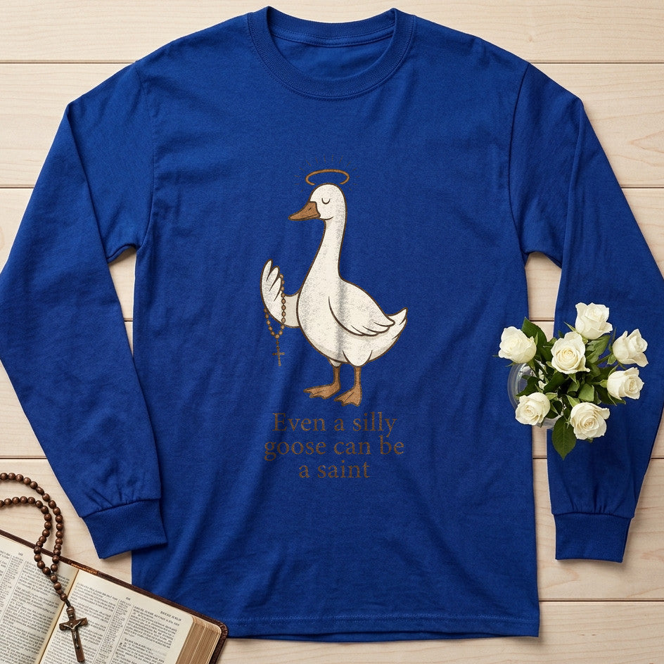 Even a silly goose can be a saint 01