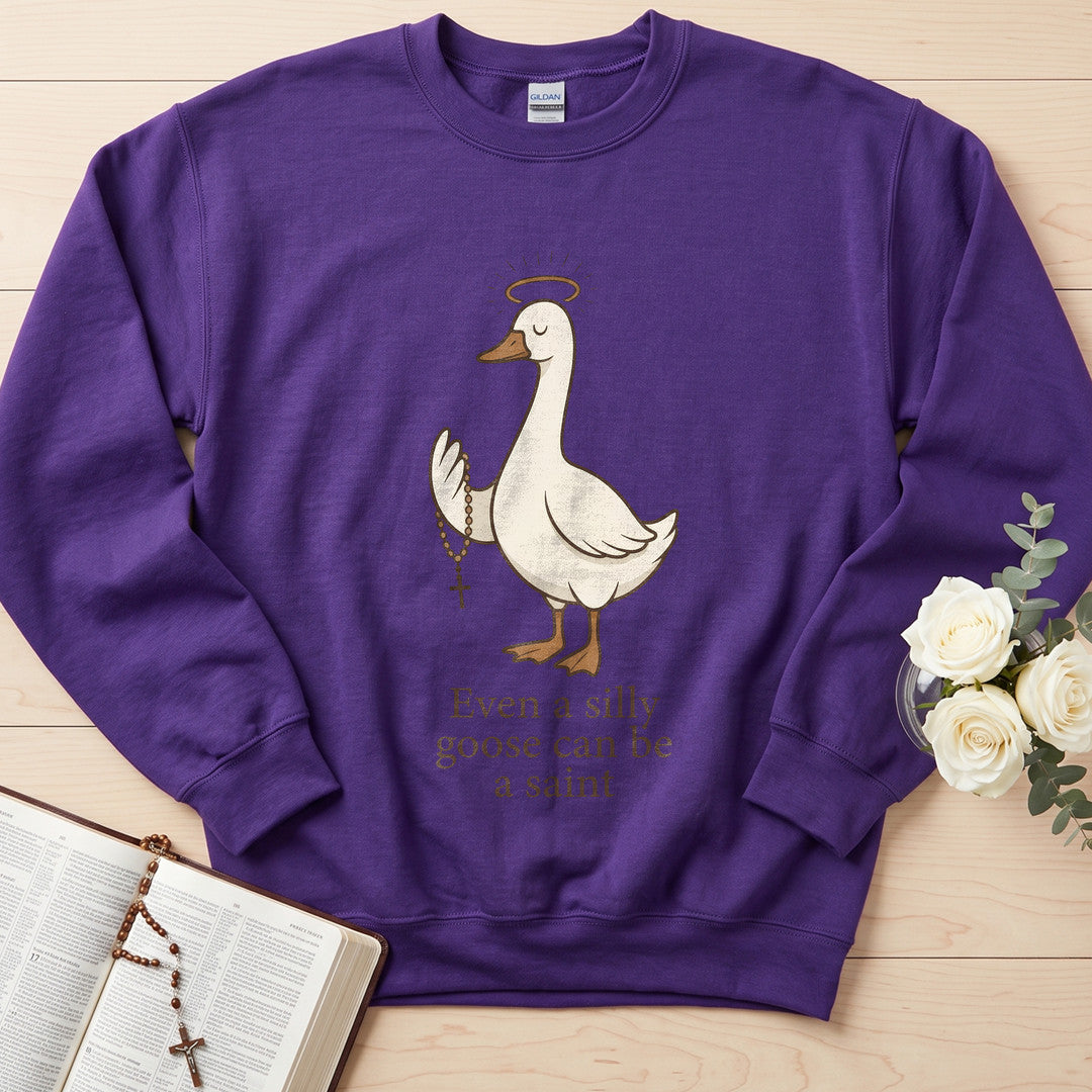 Even a silly goose can be a saint 01