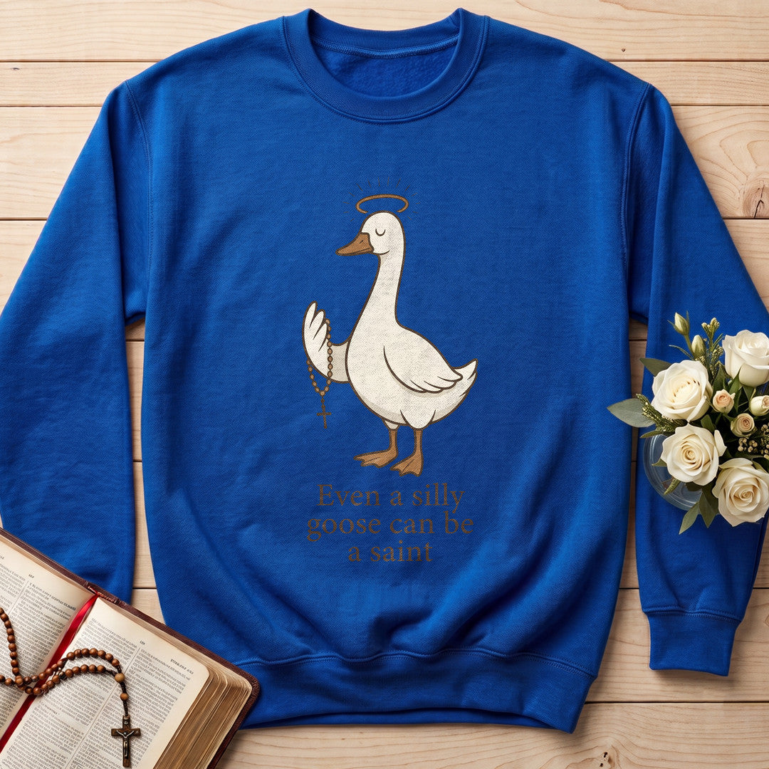 Even a silly goose can be a saint 01