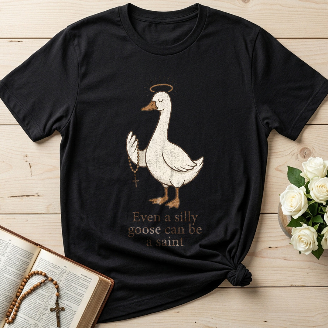 Even a silly goose can be a saint 01