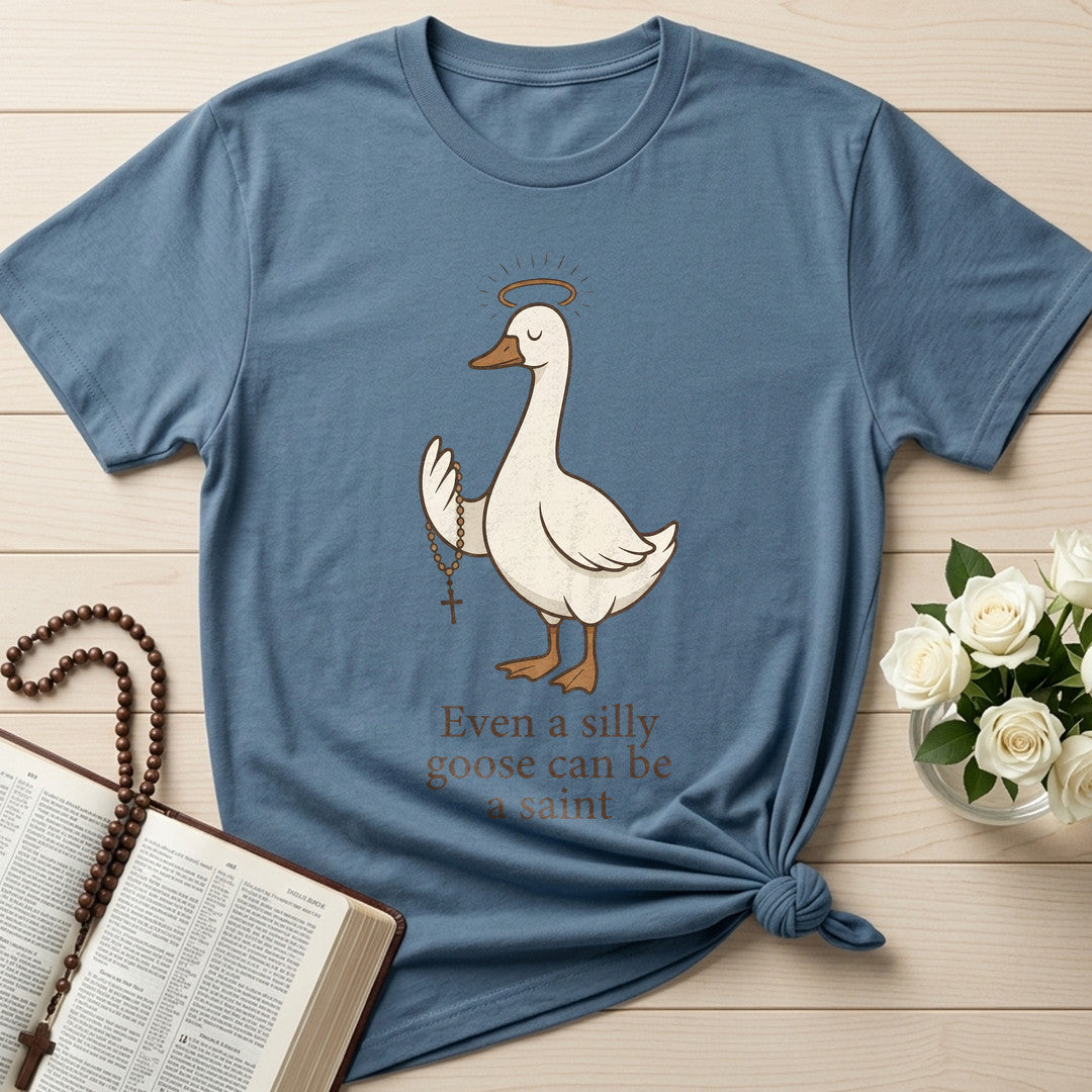 Even a silly goose can be a saint 01