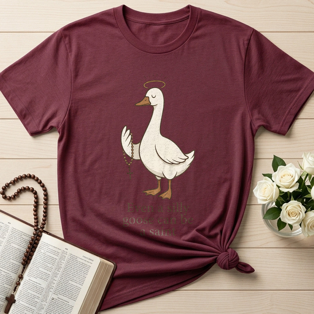 Even a silly goose can be a saint 01