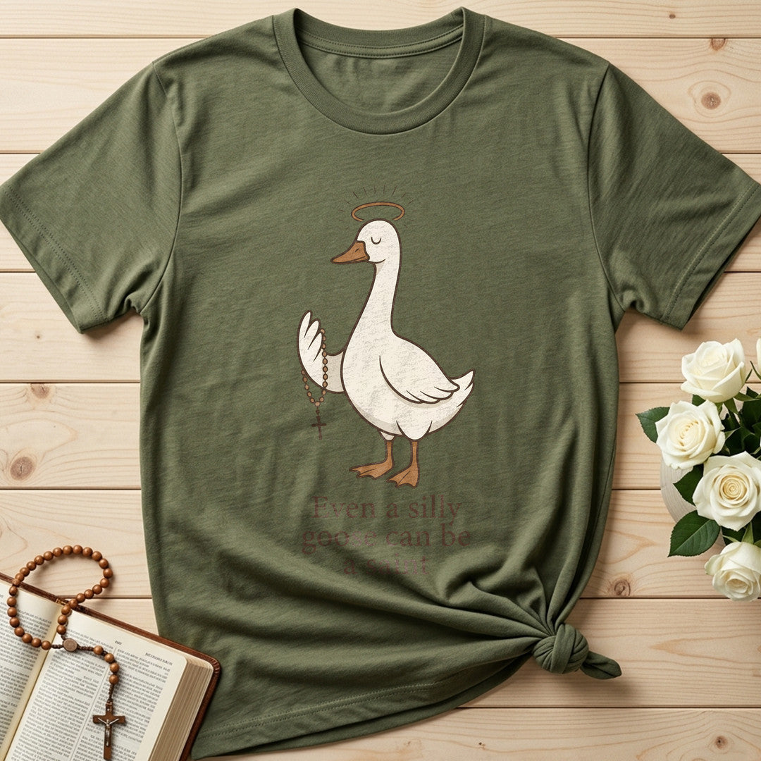 Even a silly goose can be a saint 01
