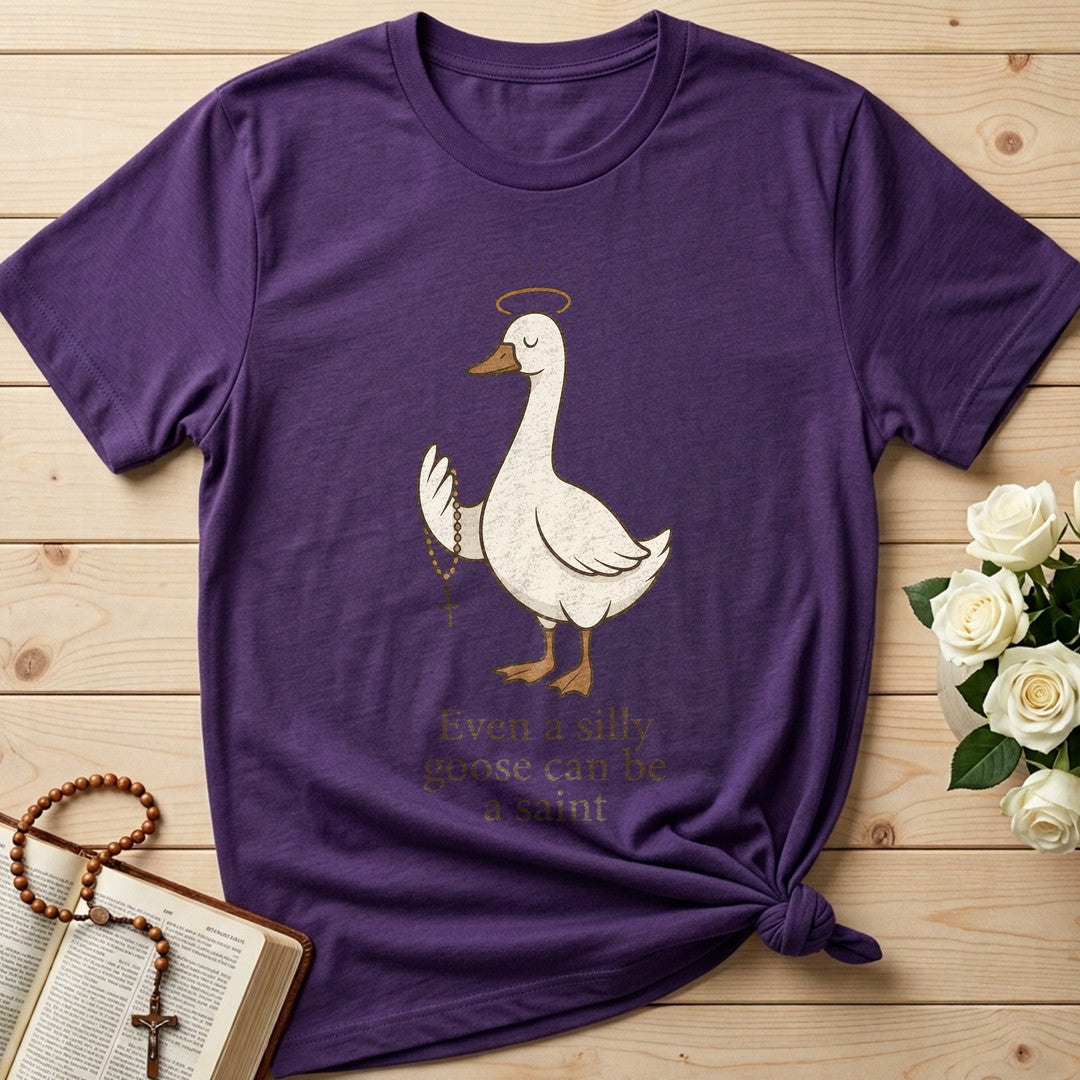Even a silly goose can be a saint 01