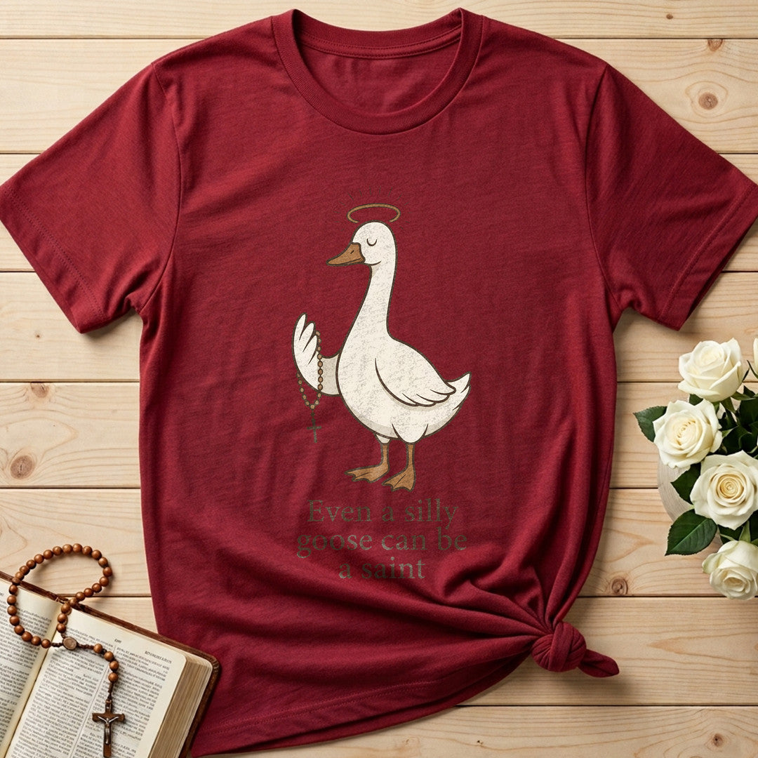 Even a silly goose can be a saint 01