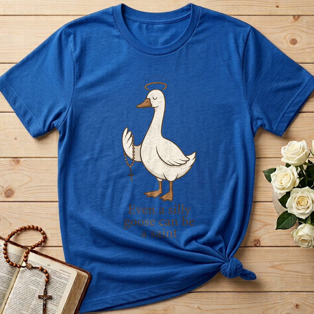 Even a silly goose can be a saint 01