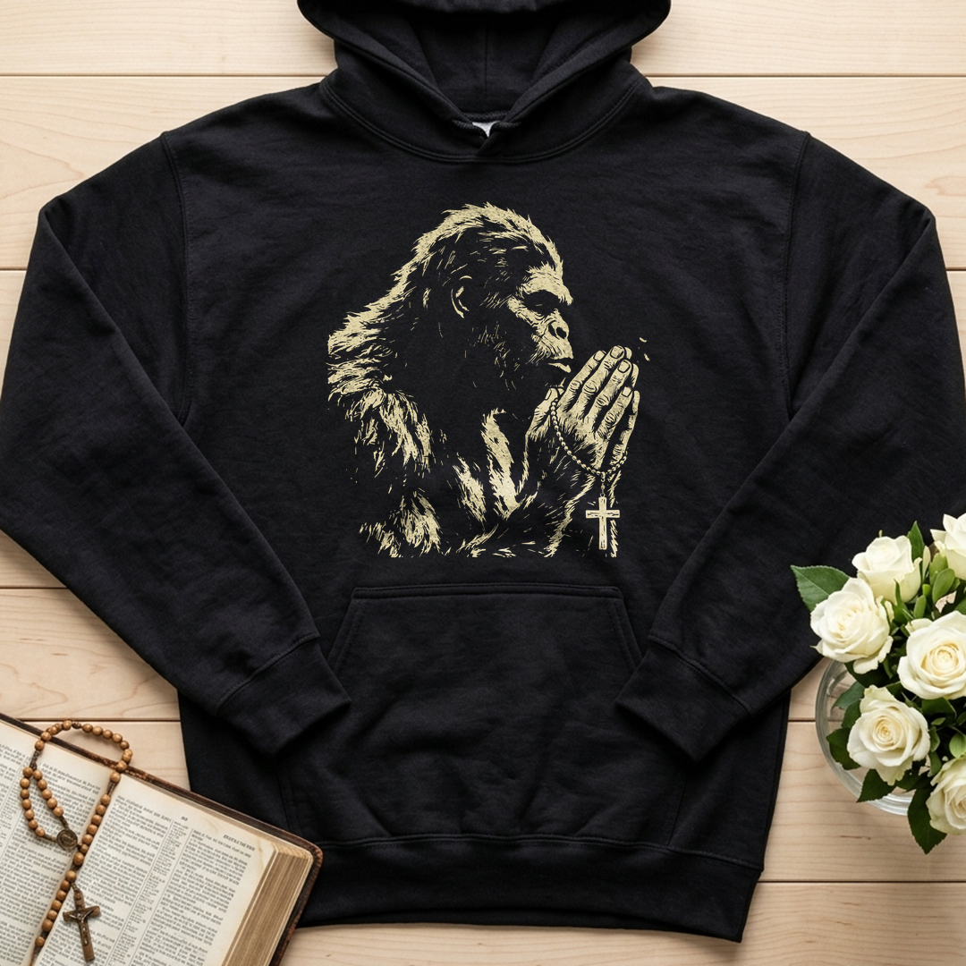 Even Bigfoot Prays 01