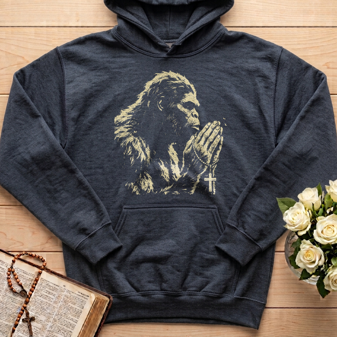 Even Bigfoot Prays 01