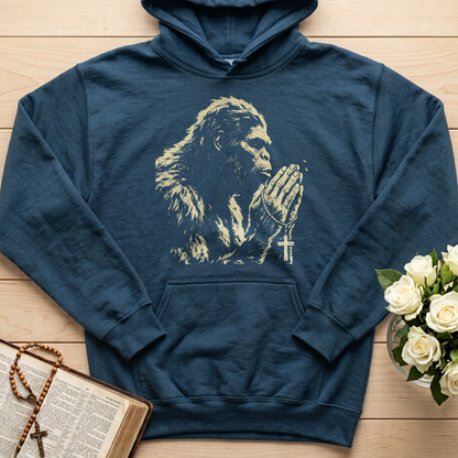 Even Bigfoot Prays 01