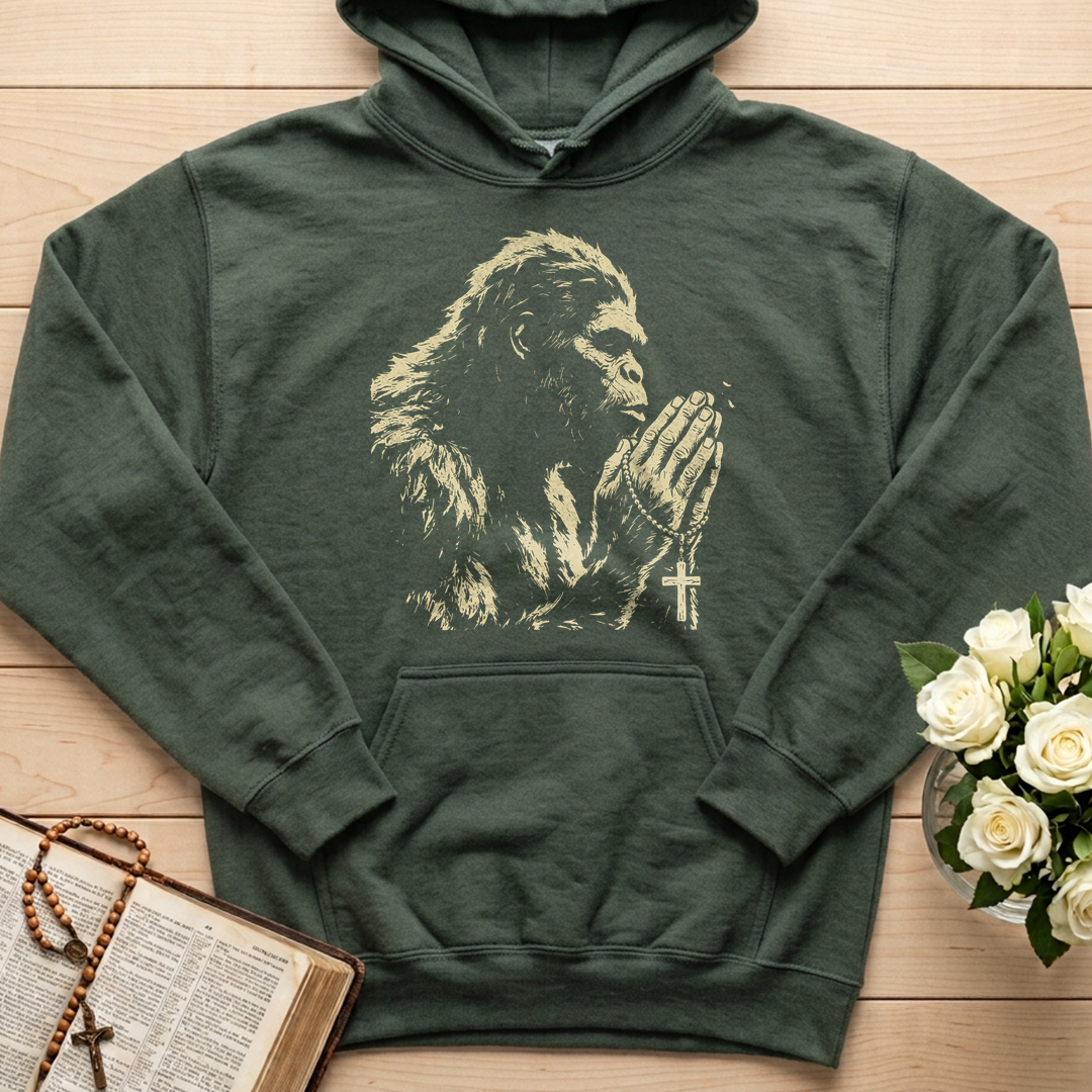 Even Bigfoot Prays 01
