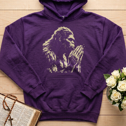 Even Bigfoot Prays 01