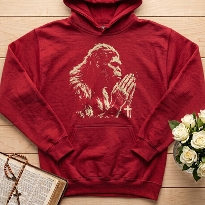 Even Bigfoot Prays 01