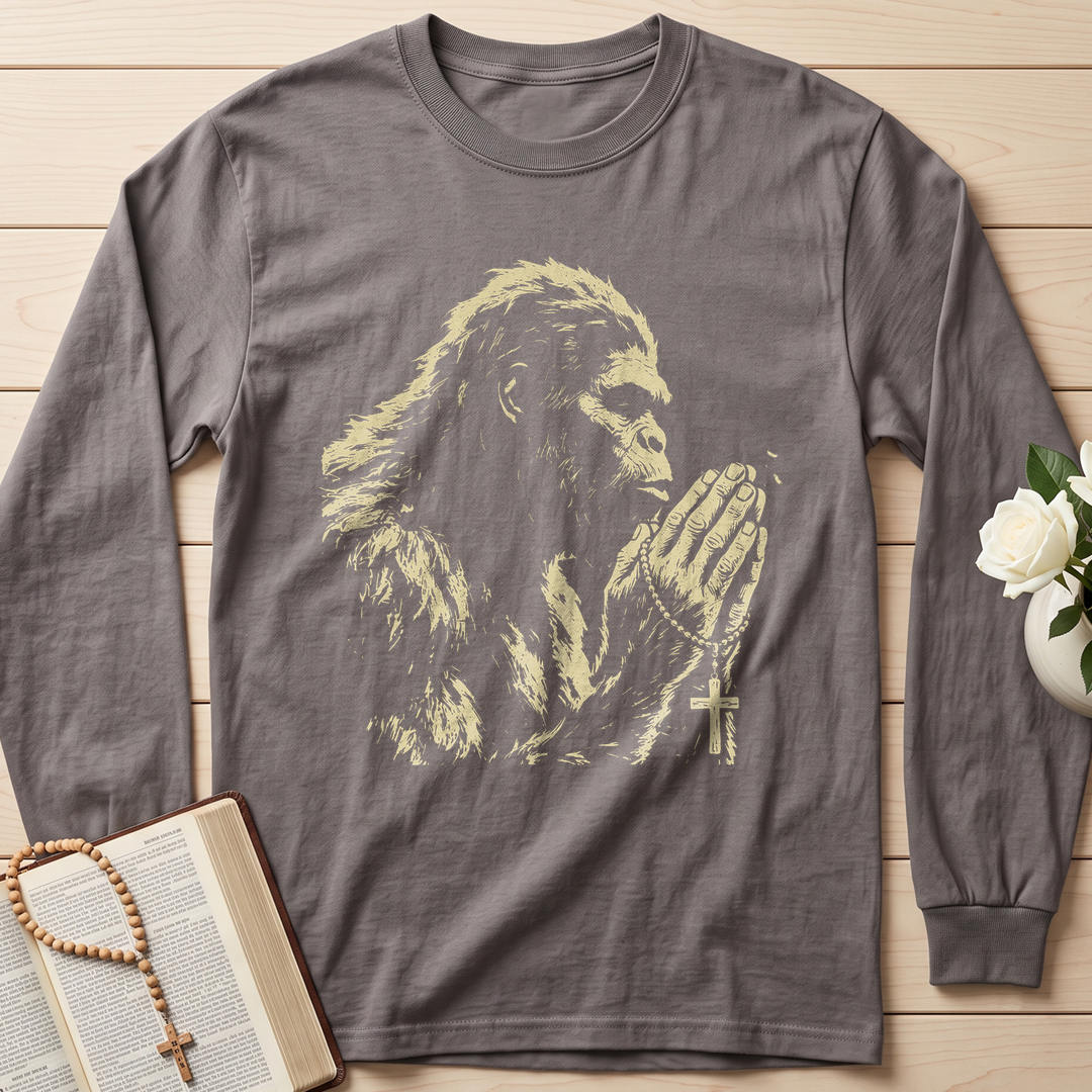 Even Bigfoot Prays 01