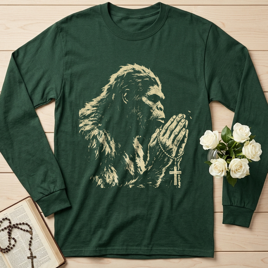 Even Bigfoot Prays 01