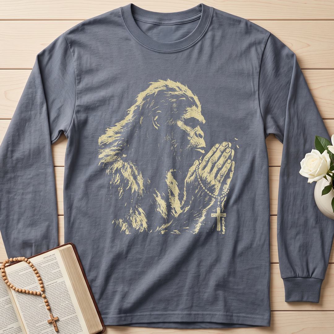 Even Bigfoot Prays 01