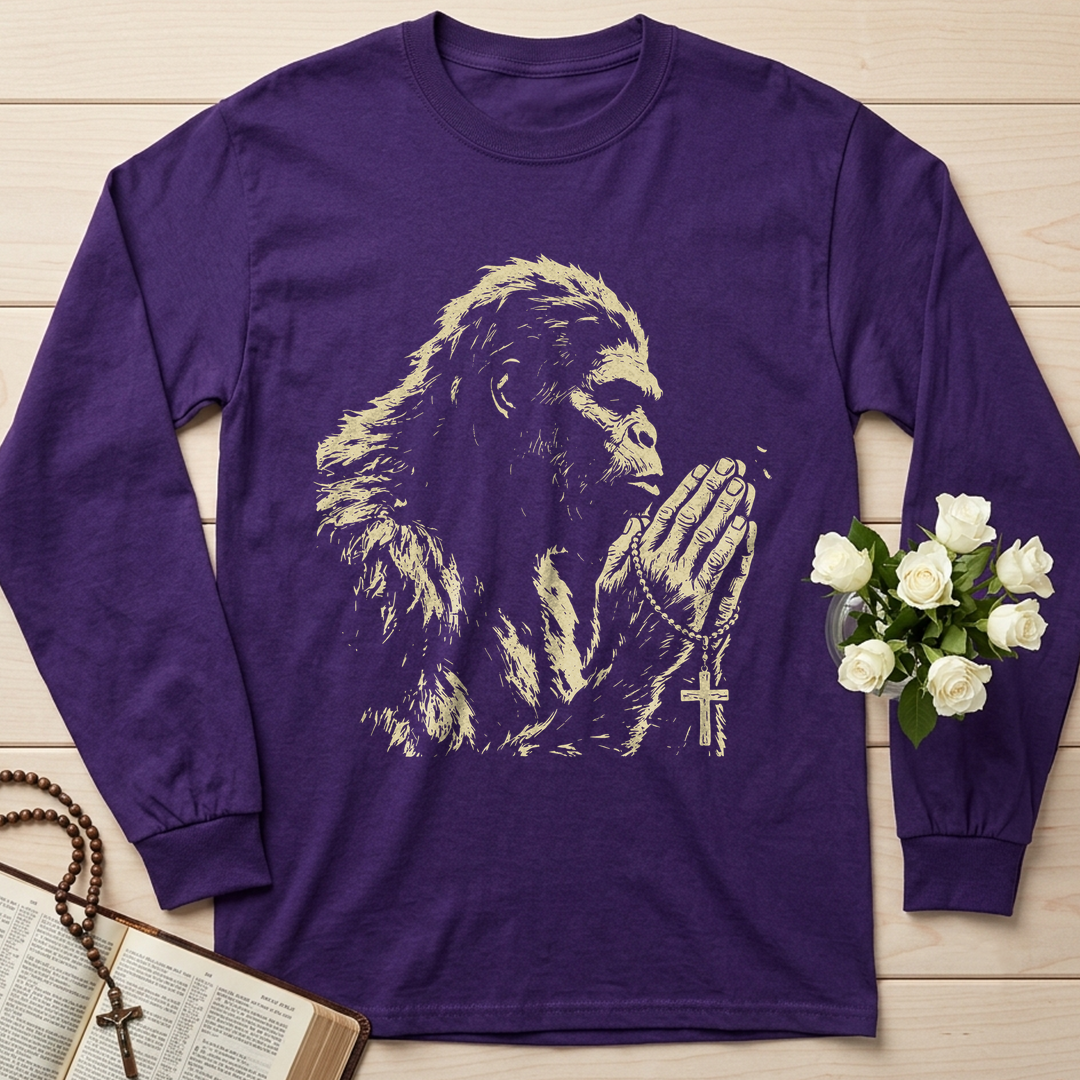 Even Bigfoot Prays 01