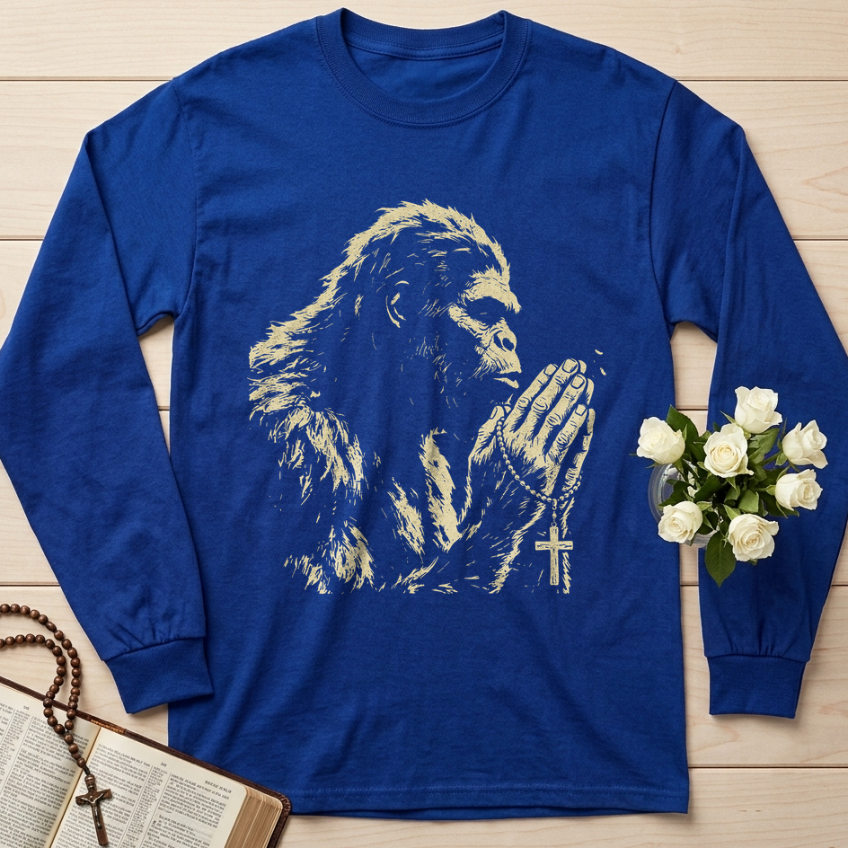 Even Bigfoot Prays 01
