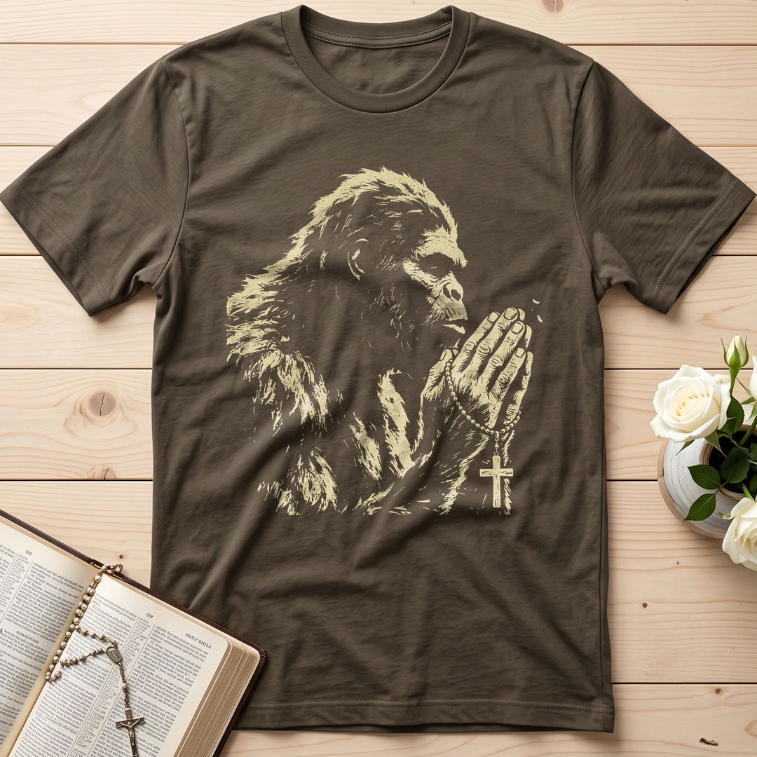Even Bigfoot Prays 01