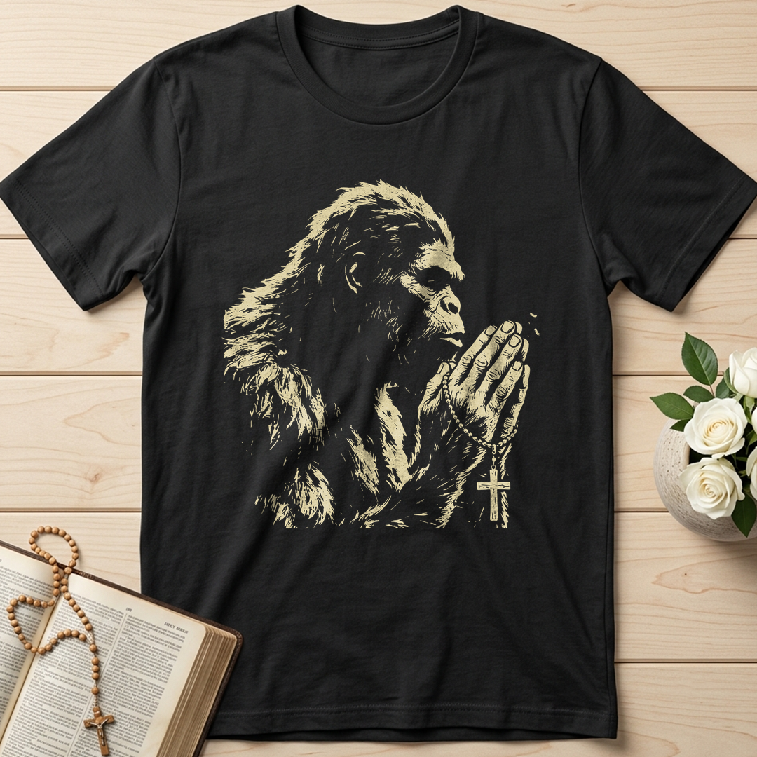 Even Bigfoot Prays 01