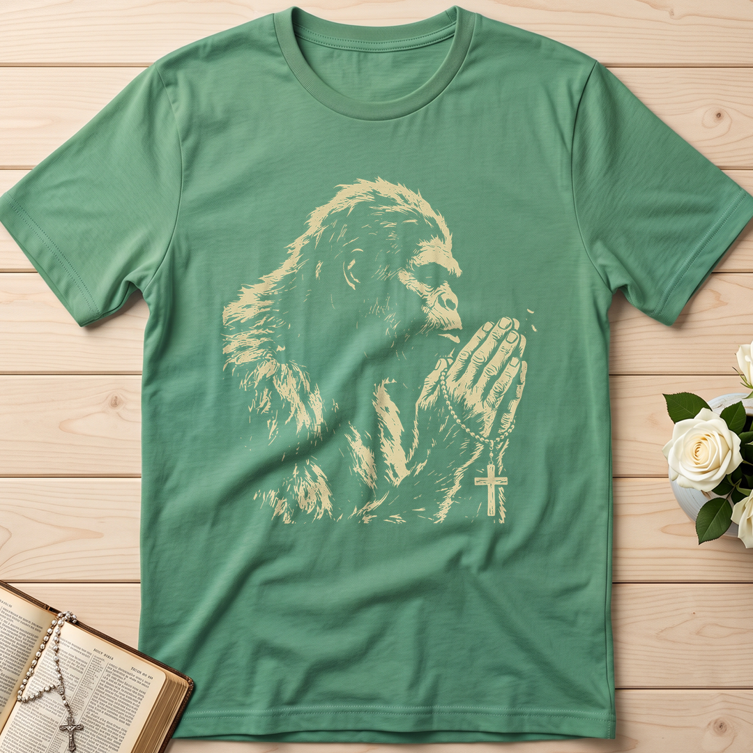 Even Bigfoot Prays 01