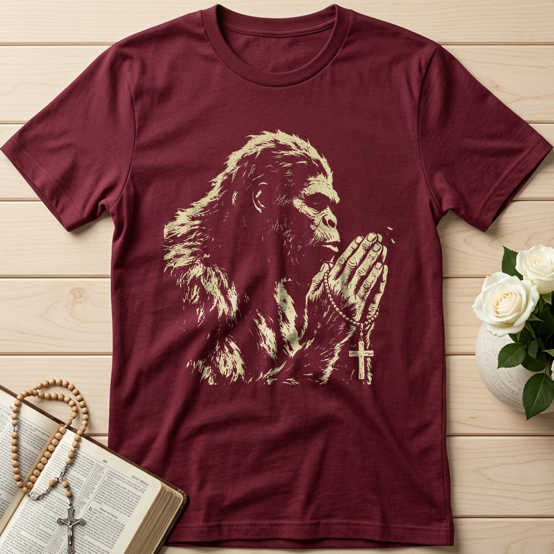 Even Bigfoot Prays 01
