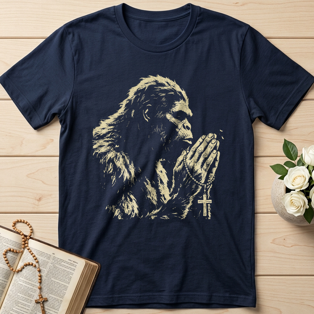 Even Bigfoot Prays 01