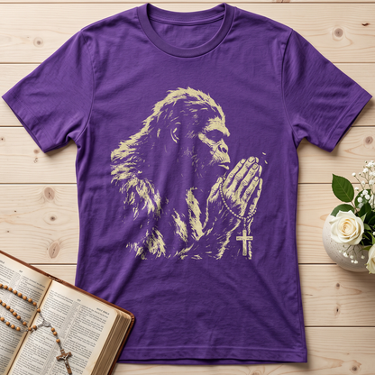 Even Bigfoot Prays 01