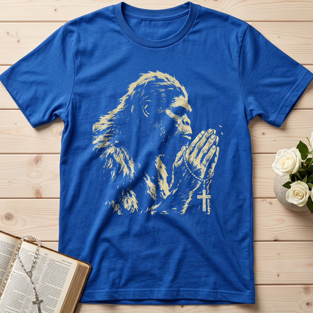 Even Bigfoot Prays 01