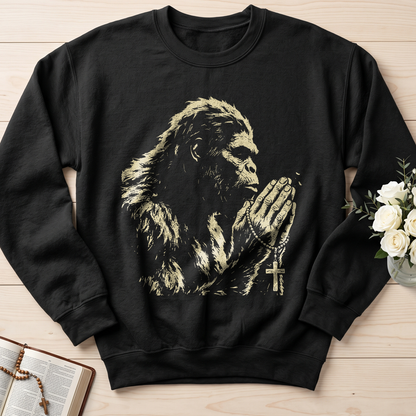 Even Bigfoot Prays 01