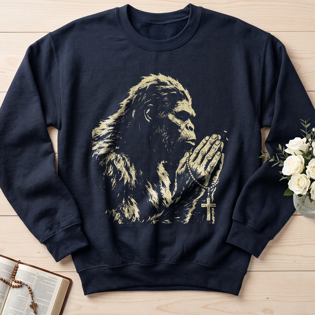 Even Bigfoot Prays 01