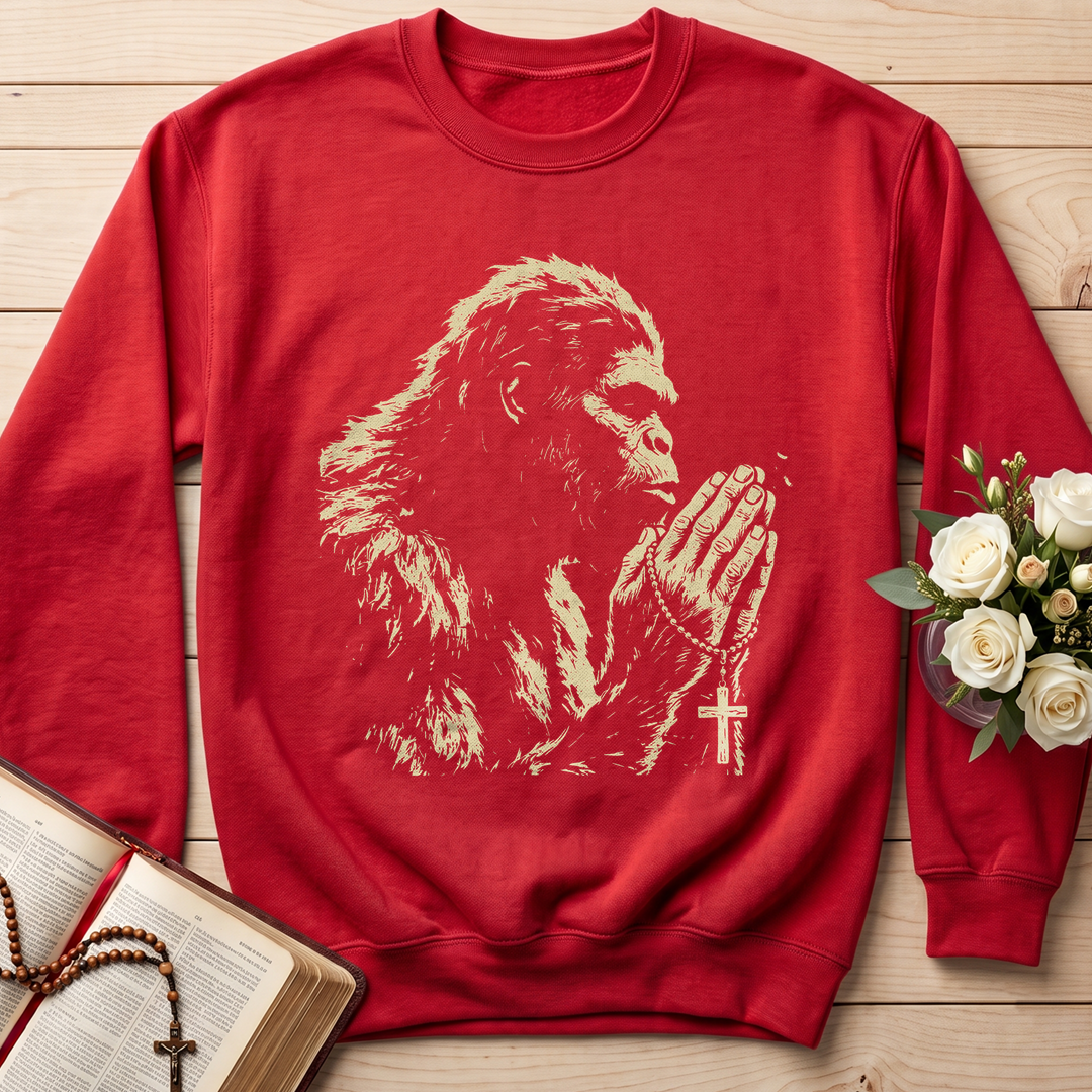 Even Bigfoot Prays 01
