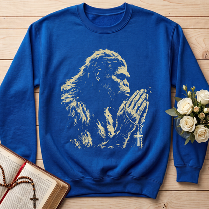 Even Bigfoot Prays 01