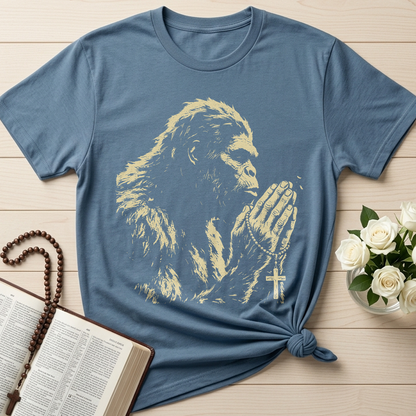 Even Bigfoot Prays 01