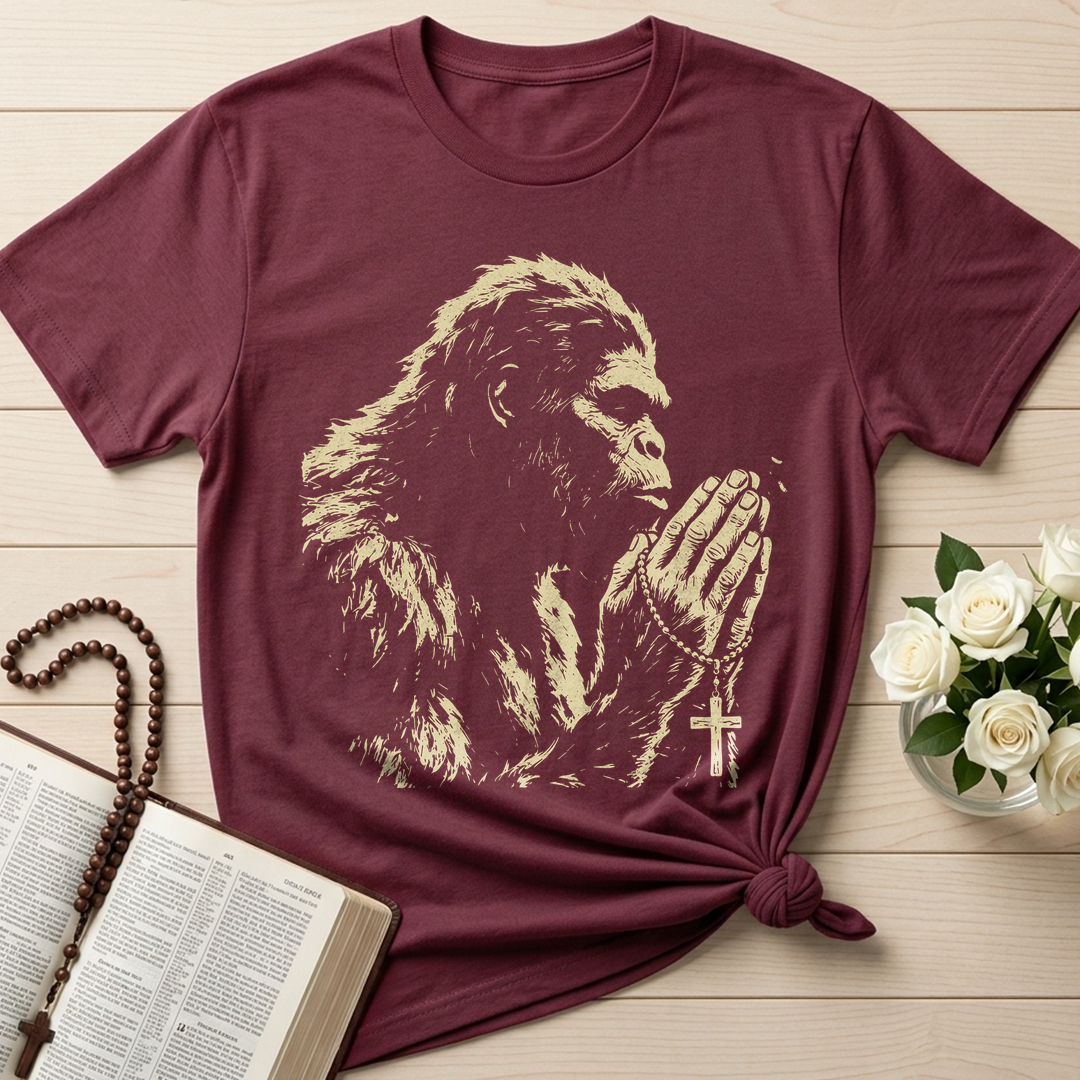 Even Bigfoot Prays 01