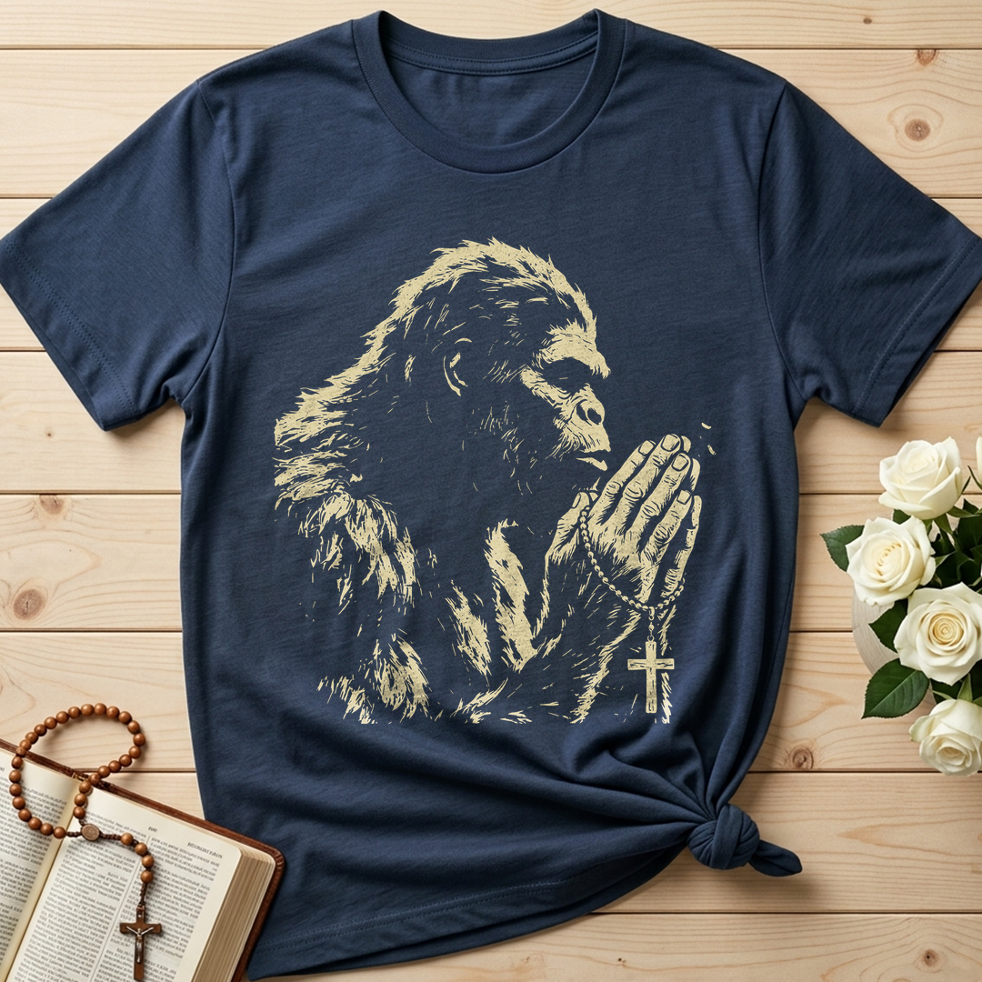 Even Bigfoot Prays 01