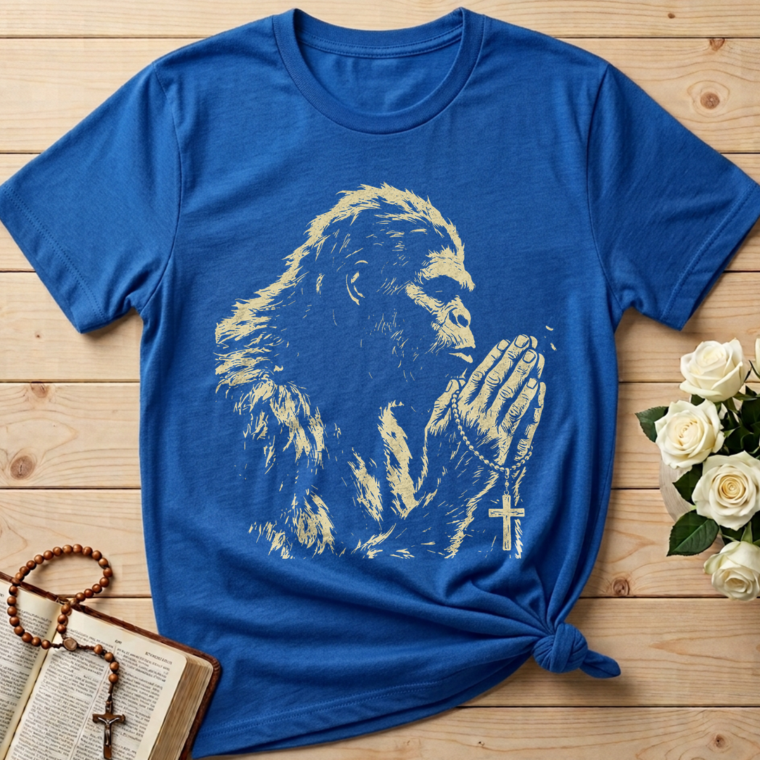 Even Bigfoot Prays 01
