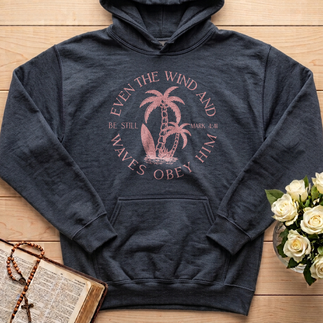 Even The Wind And Waves Obey Him Be Still Mark 4.41 05