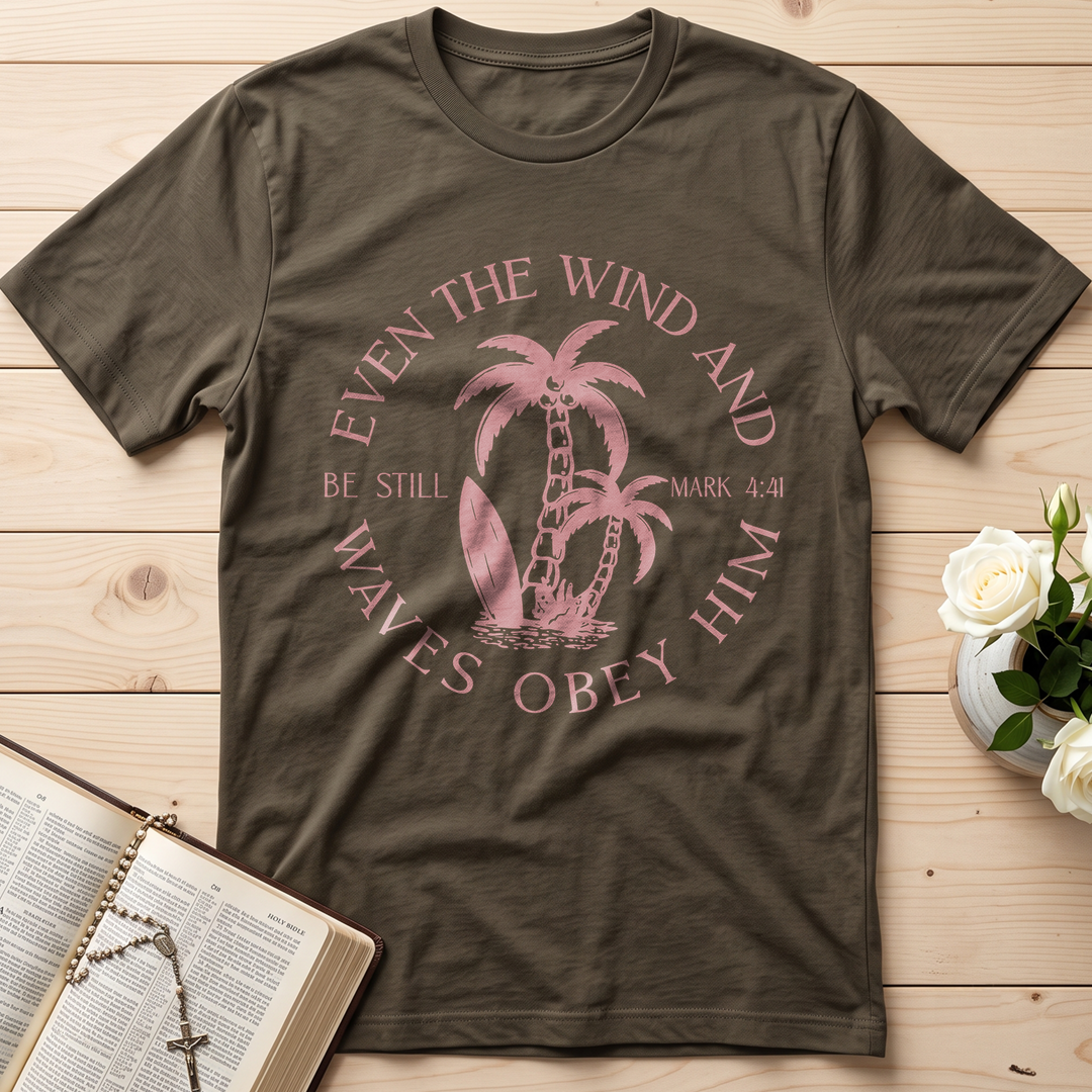 Even The Wind And Waves Obey Him Be Still Mark 4.41 05
