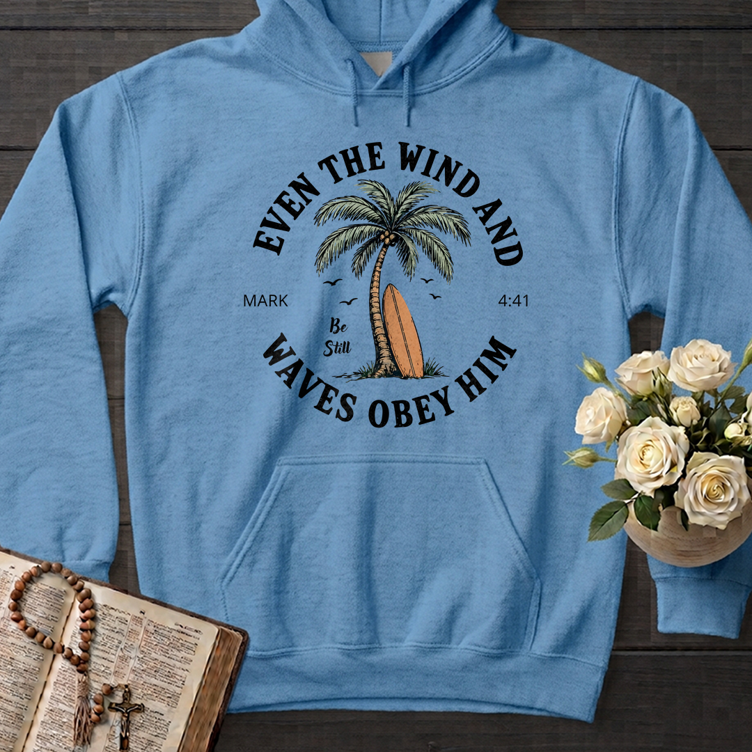 Even The Wind And Waves Obey Him Be Still Mark 4.41 06