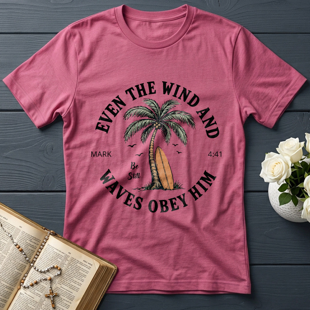 Even The Wind And Waves Obey Him Be Still Mark 4.41 06