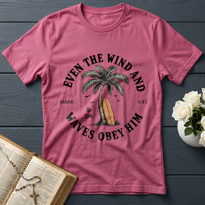 Even The Wind And Waves Obey Him Be Still Mark 4.41 06