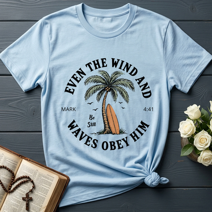 Even The Wind And Waves Obey Him Be Still Mark 4.41 06