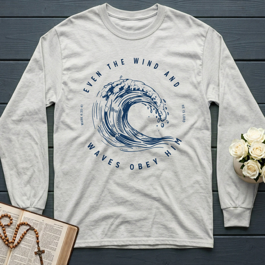 Even The Wind And Waves Obey Him He Is Lord Mark 4.35-41 01