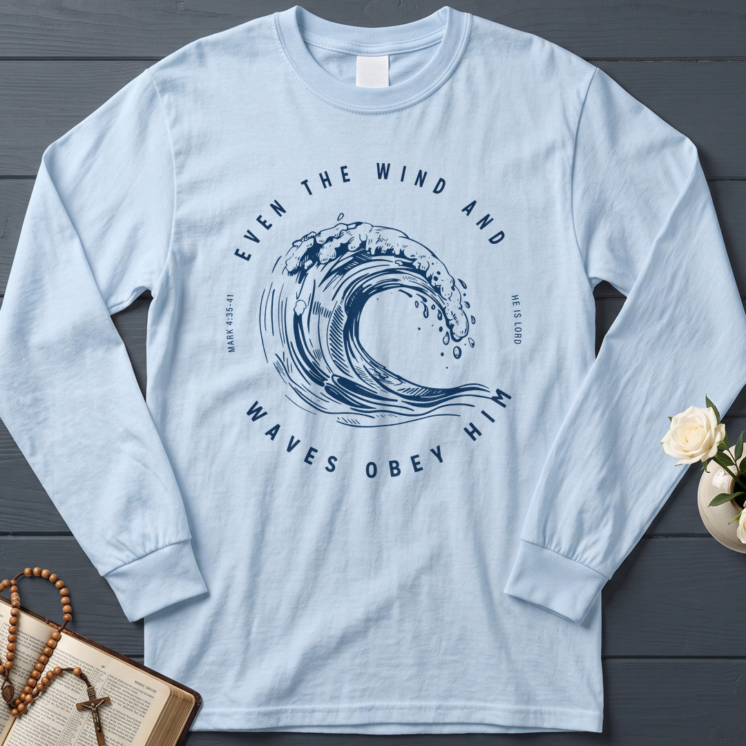 Even The Wind And Waves Obey Him He Is Lord Mark 4.35-41 01