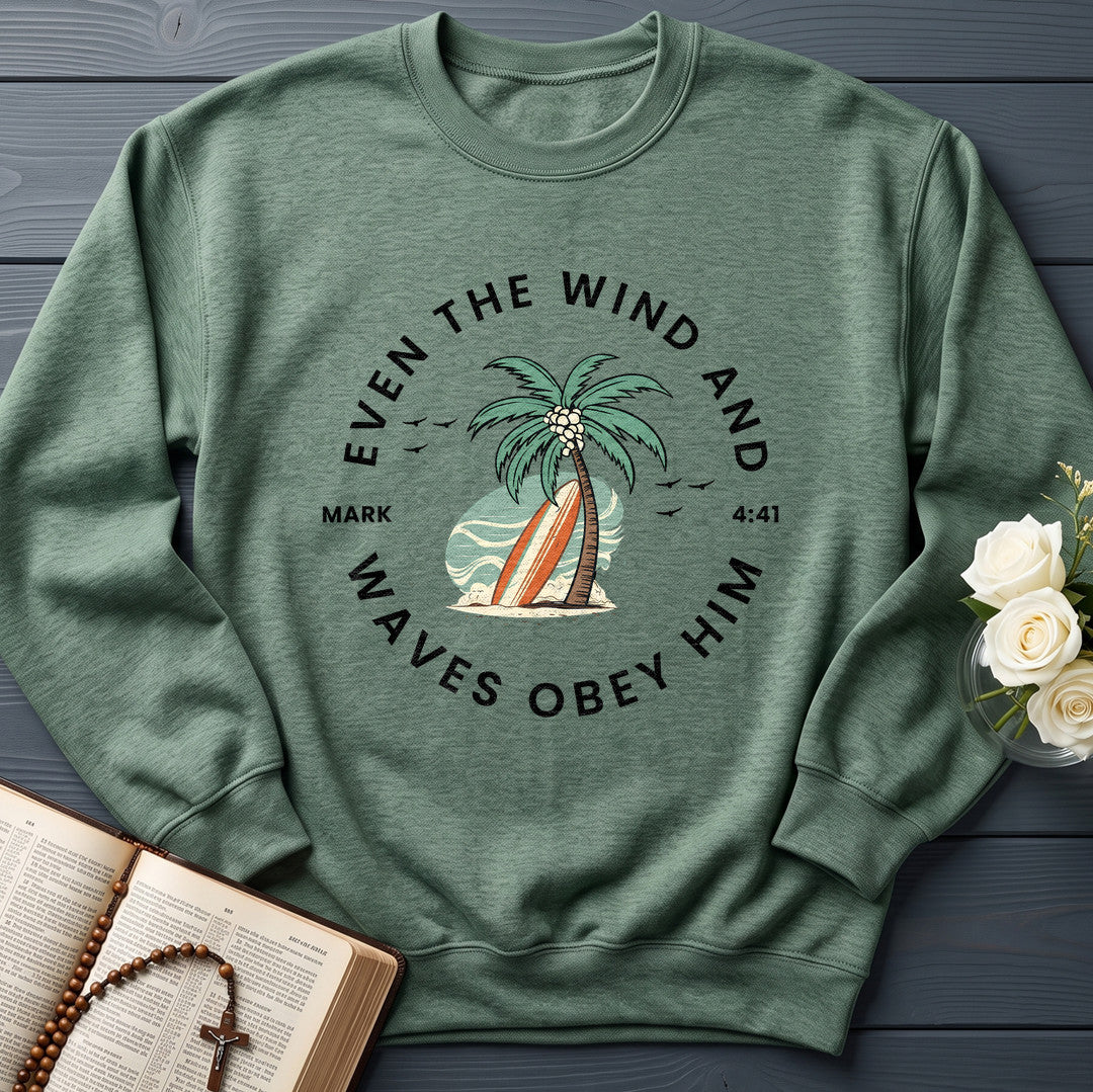 Even The Wind & Waves Obey Him Mark 4.41 02