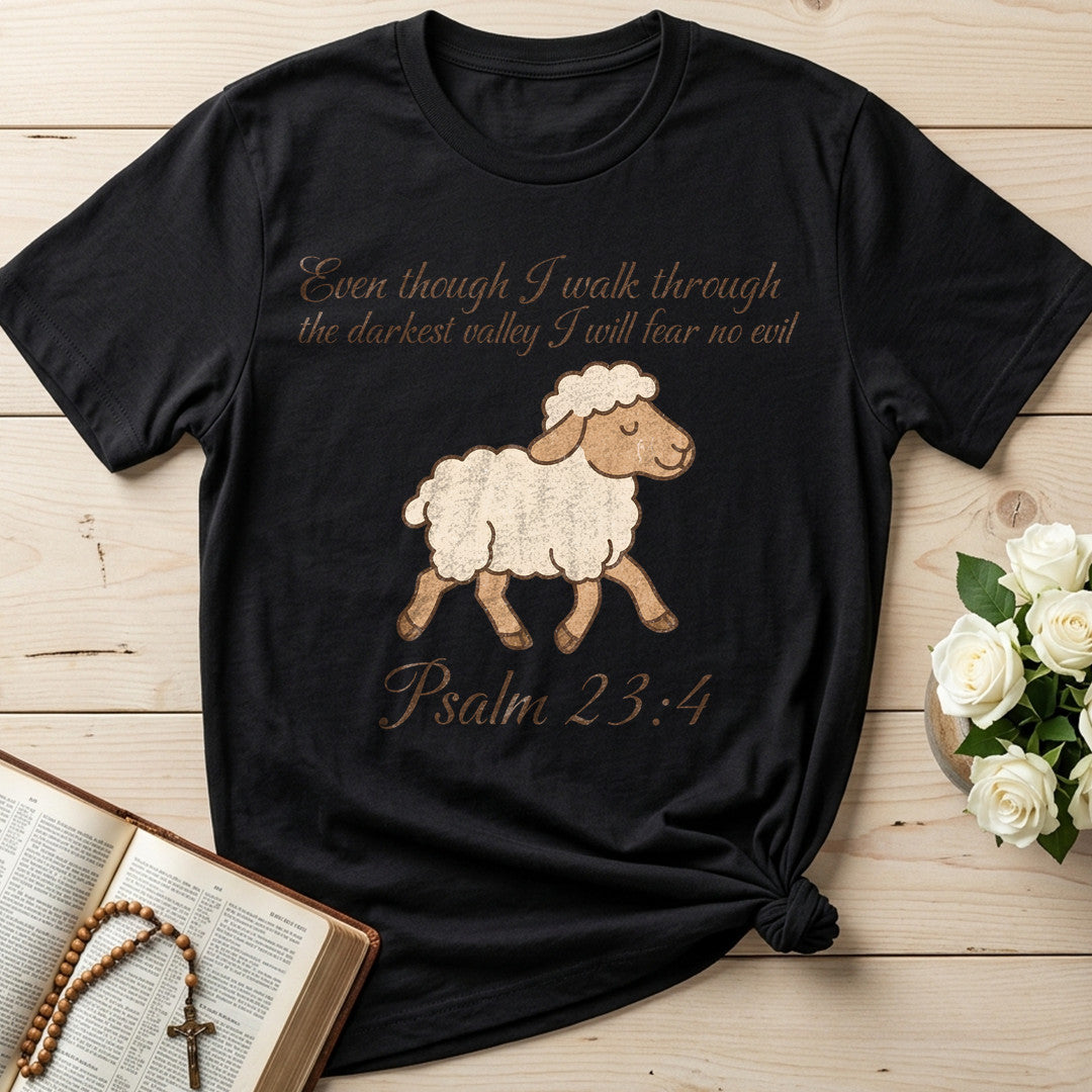 Even Though I Walk Through The Darkest Valley I Will Fear No Evil Psalm 23.4 01