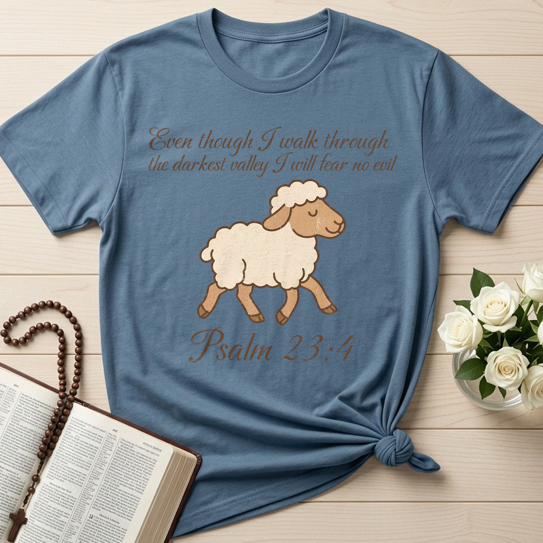 Even Though I Walk Through The Darkest Valley I Will Fear No Evil Psalm 23.4 01