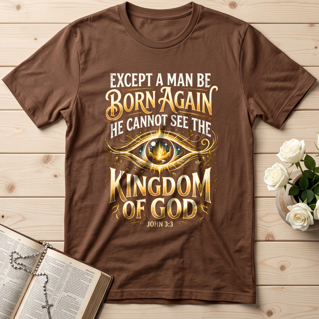 Except A Man Be Born Again He Cannot See The Kingdom Of God John 3.3 01